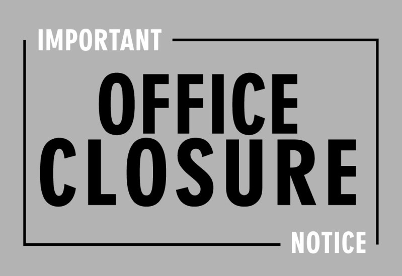 Office Closed for Staff Retreat